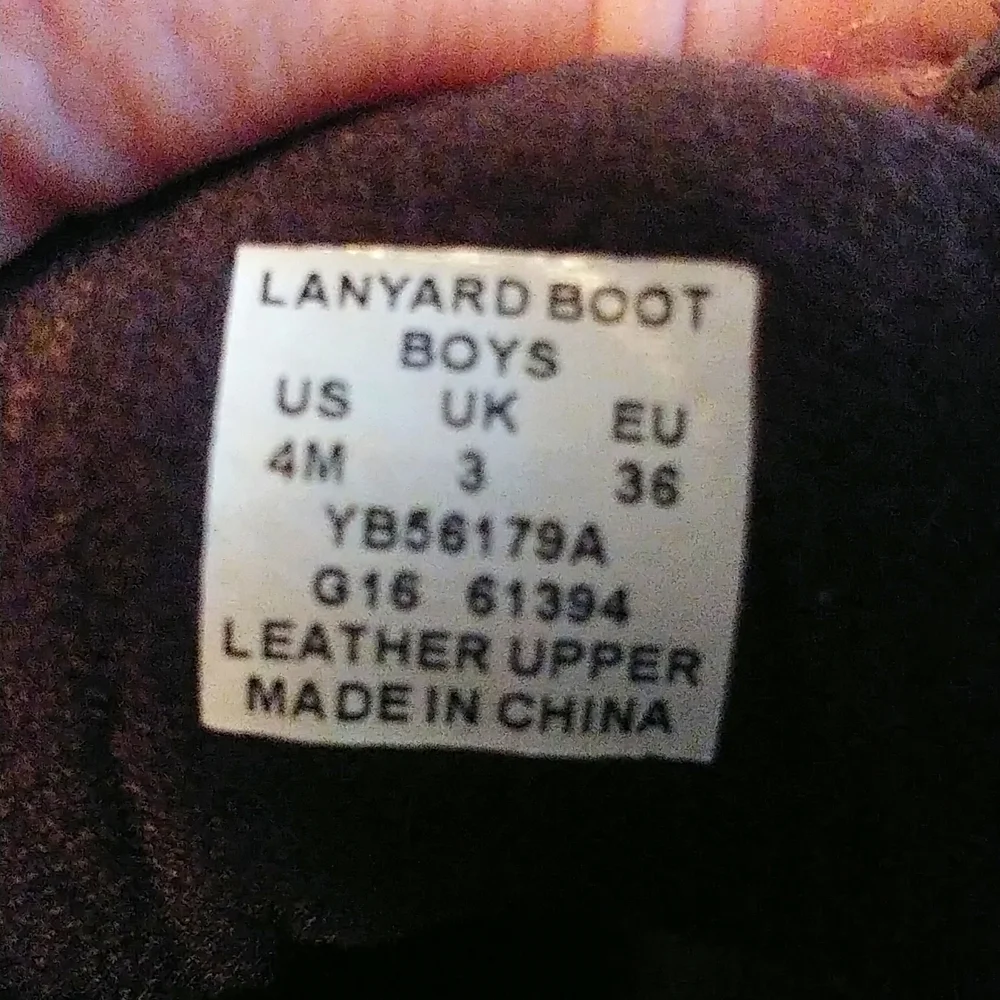 Sperry Boys Size 4M Lanyard Boot New-Never Worn - Picture 3 of 4